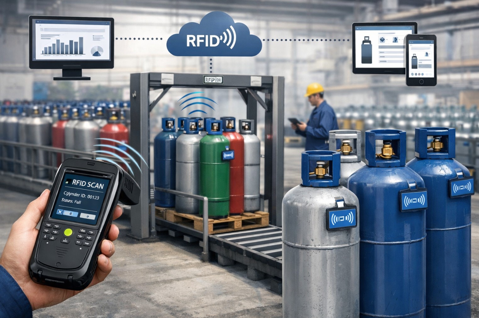 RFID技术在气瓶管理的应用